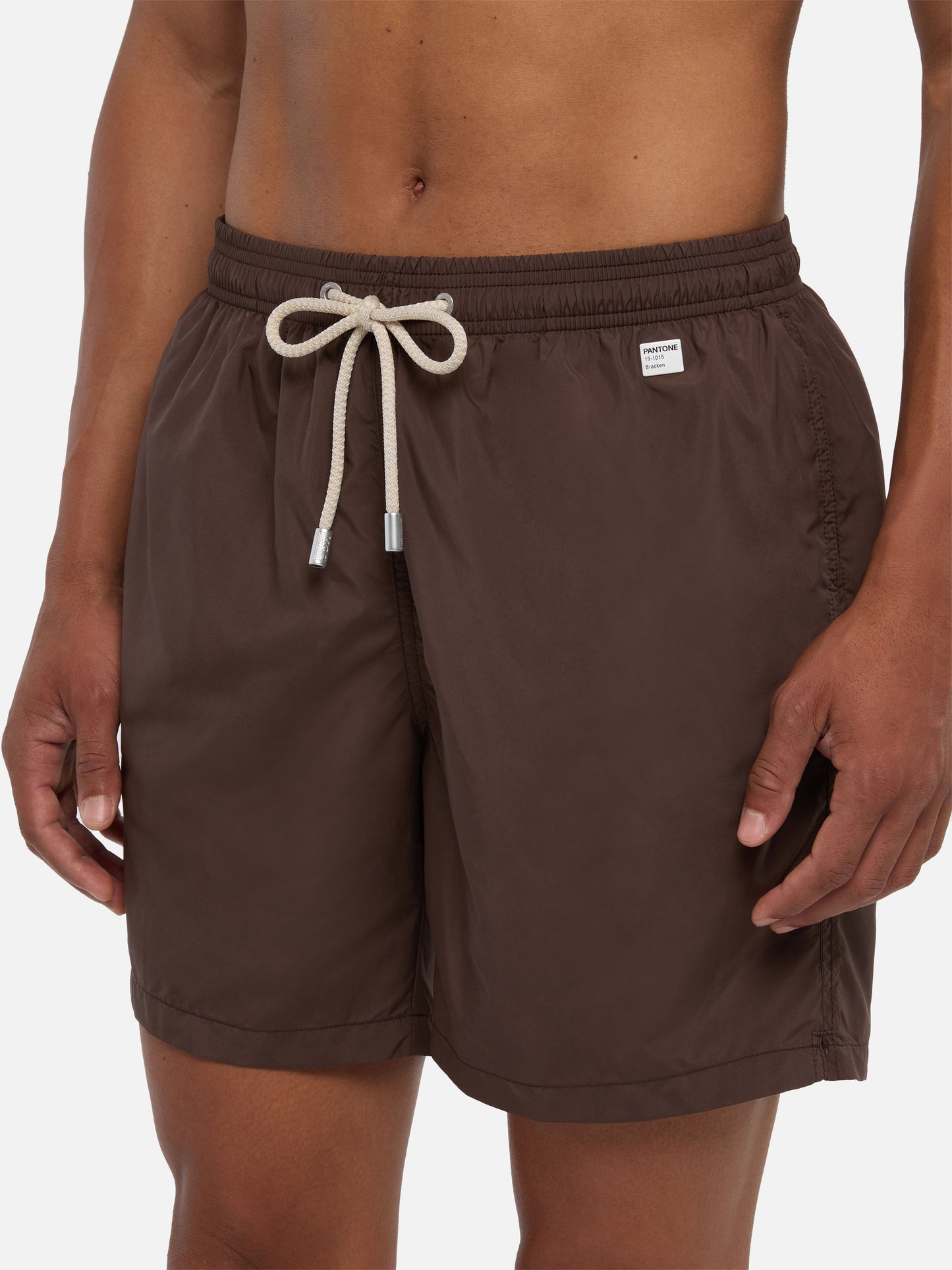 Man brown swim shorts | PANTONE™ SPECIAL EDITION