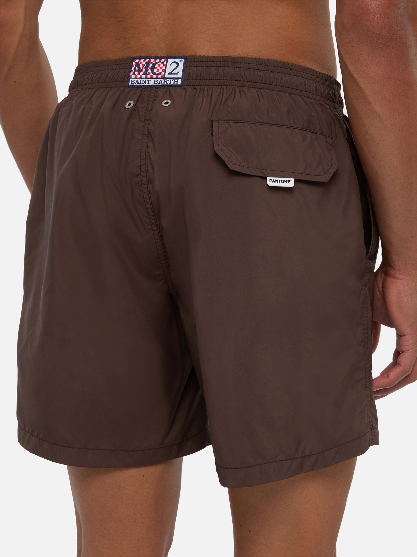 Man brown swim shorts | PANTONE™ SPECIAL EDITION