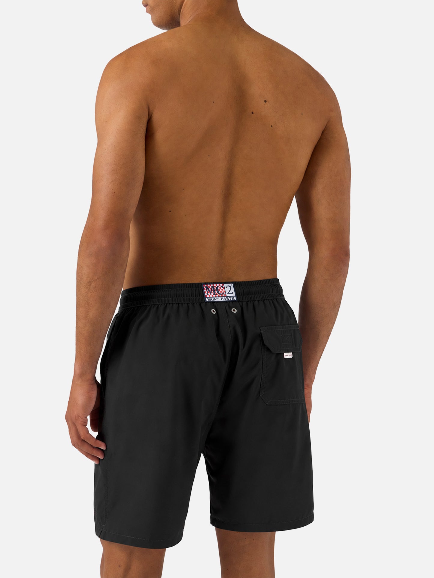 Bañador tipo shorts Black lighting long pantone | Edición Especial 