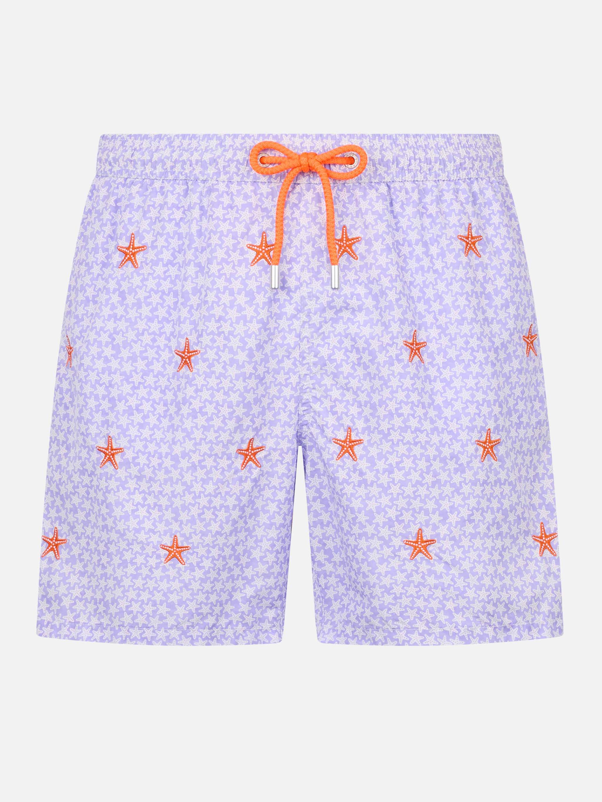 Lighting embroidered starfish swim shorts – MC2 Saint Barth