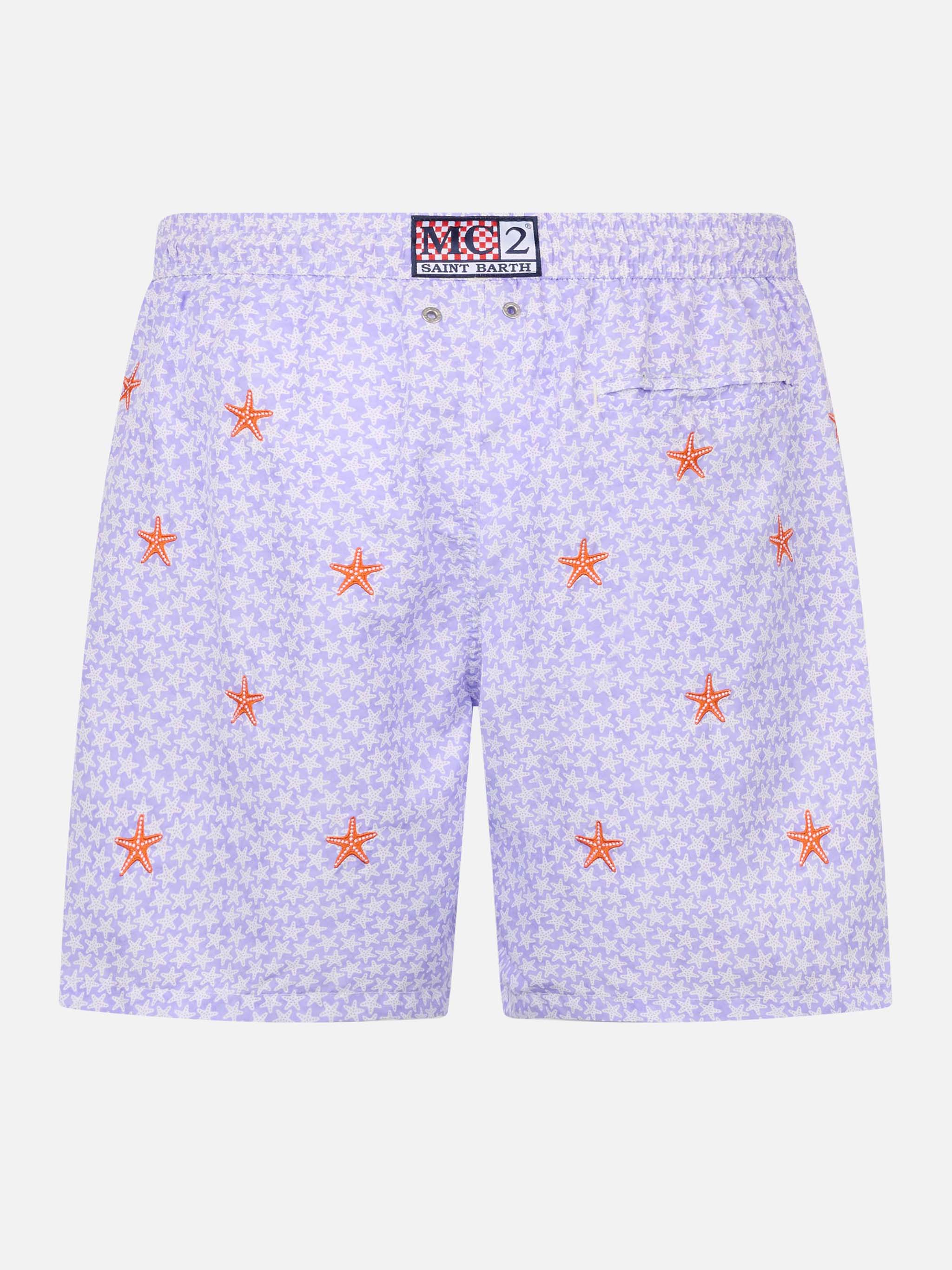 Lighting embroidered starfish swim shorts – MC2 Saint Barth
