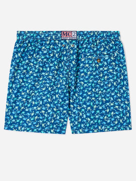 Badeshorts mit Lighting crabs-Print 