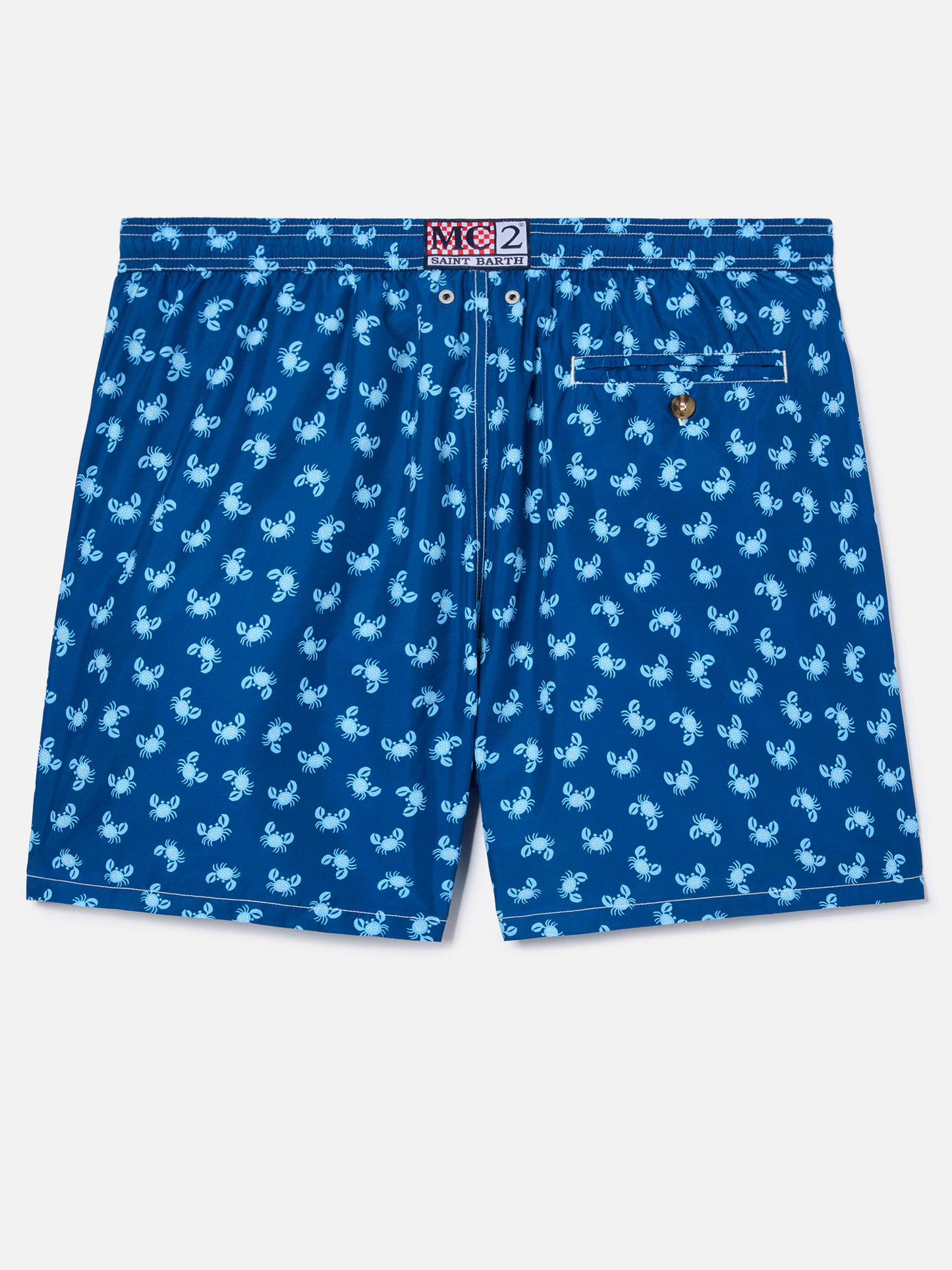 Lighting 70 swim shorts with blue all-over crab print