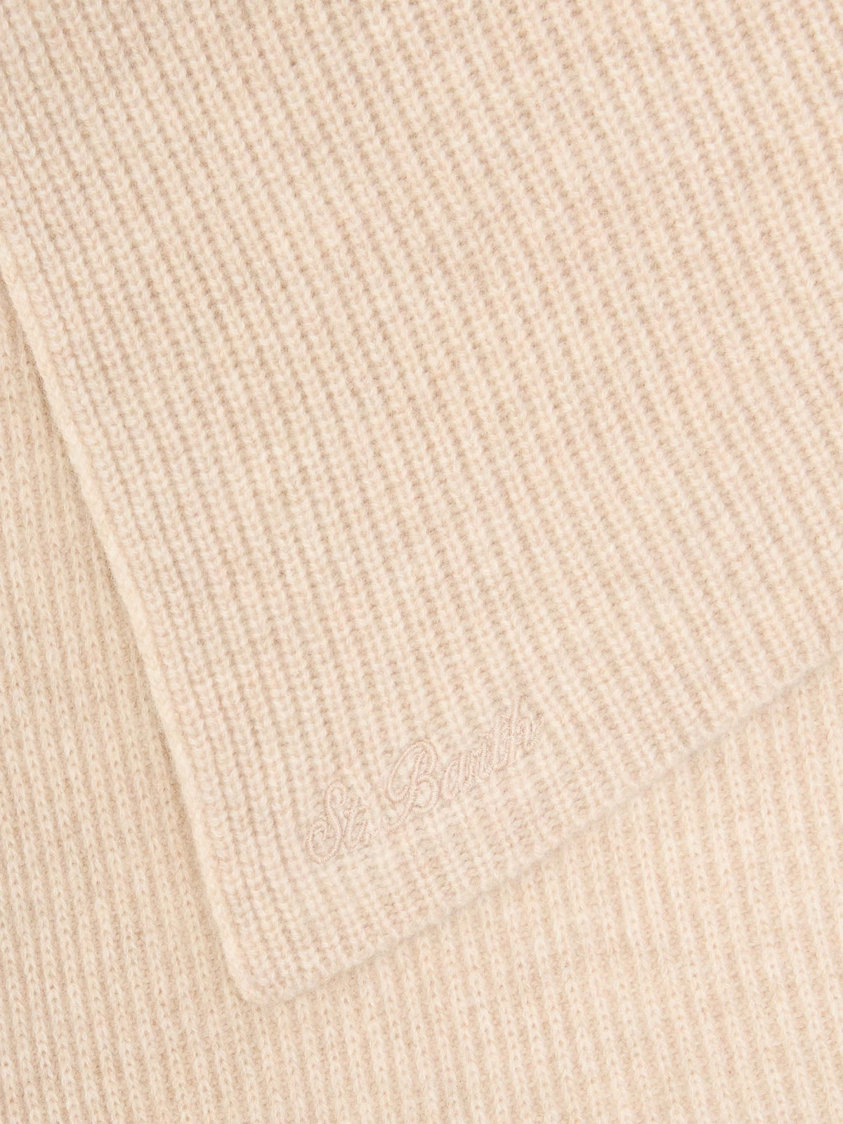 Écharpe Lina en laine beige 