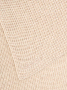 Écharpe Lina en laine beige 