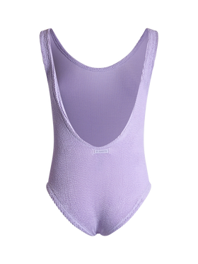 Costume intero da donna lilla crinkle Lora