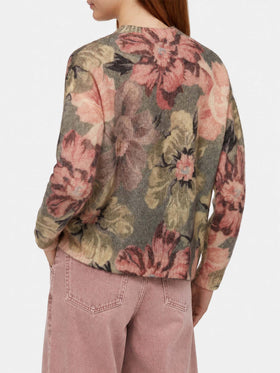 Jersey Louise de mohair floral 