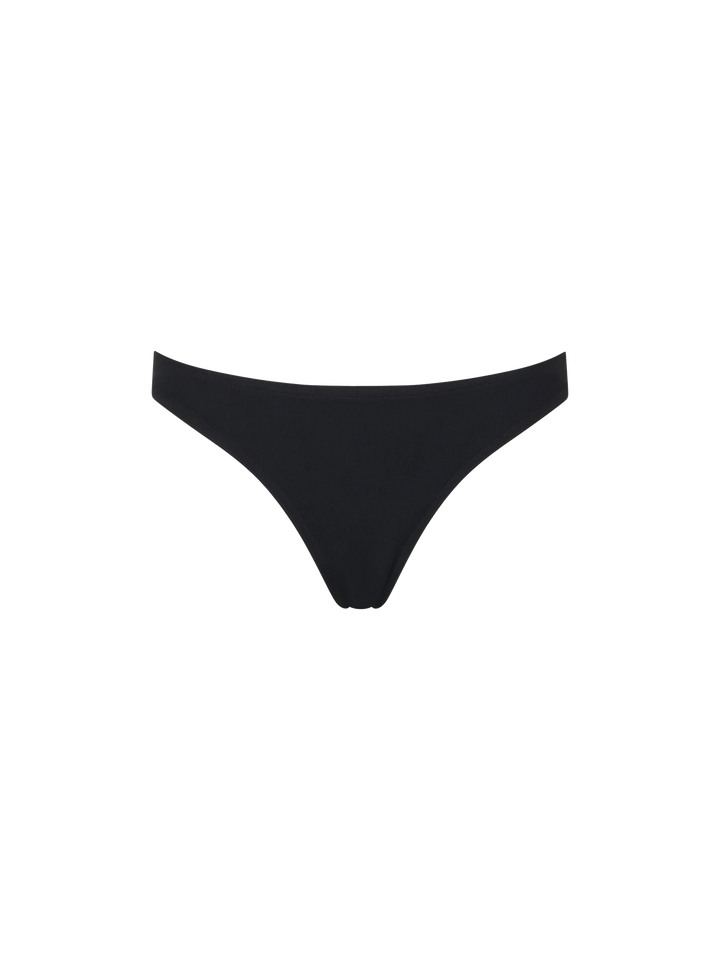 Maia high-waist black swim briefs - MC2 Saint Barth