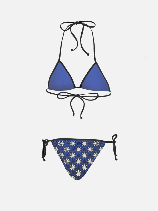 Woman triangle bikini Maleah with Inter logo print | INTER SPECIAL EDITION