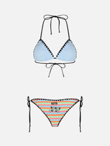 Damen Häkel Triangel Bikini Maleah mit Patches | BEEPY BELLA SPECIAL EDITION