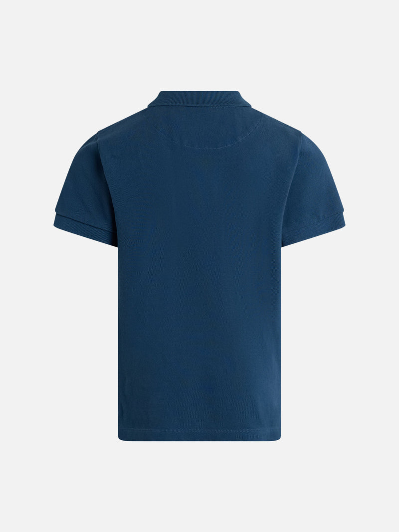 Baumwoll-Piqué-Poloshirt Marvin für Jungen