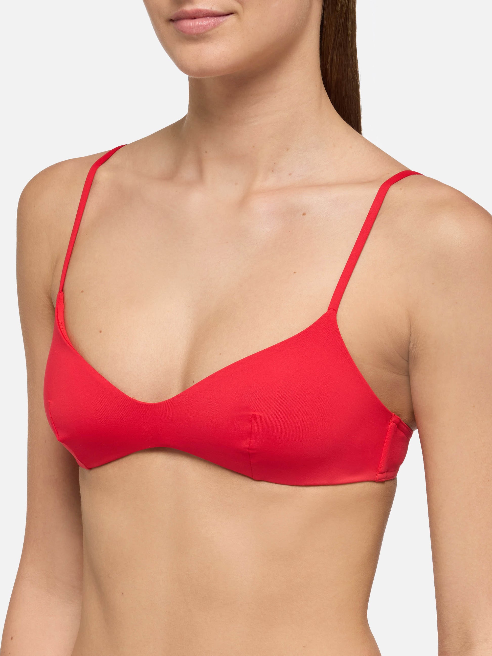 Bikini bralette scollata May Naomi color rosso – MC2 Saint Barth