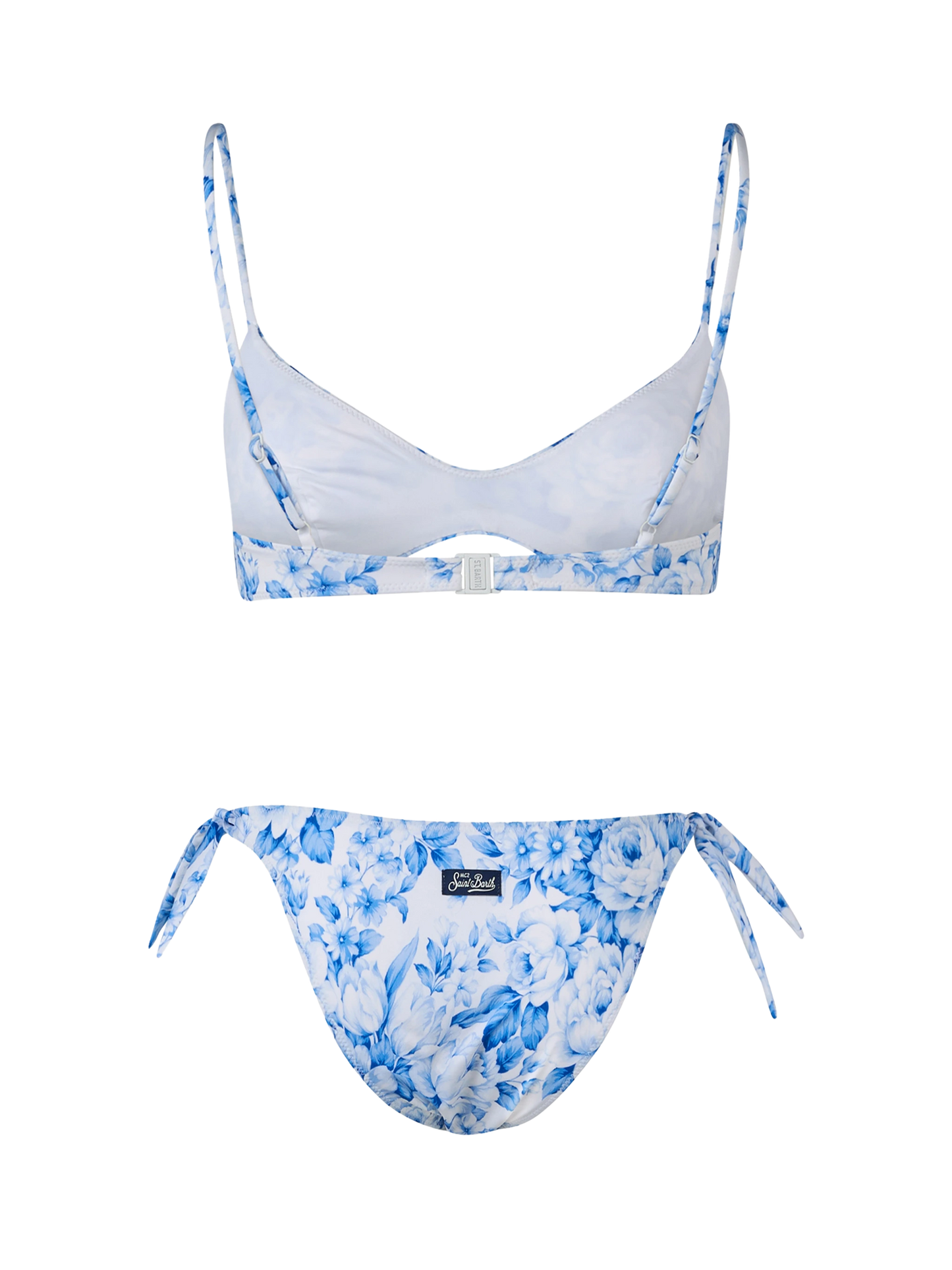 Damen Blumen-Bralette-Bikini mit U-Ausschnitt May Yali
