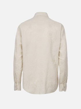 Woman classic Sangallo cotton shirt Meredith