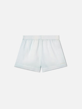 Shorts Meave in ramie con stampa St. Tropez