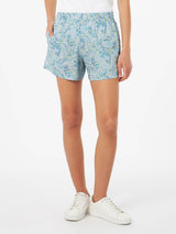 Frau Baumwolle Joanna Luise Pull-up-Shorts Meave | HERGESTELLT AUS LIBERTY-STOFF