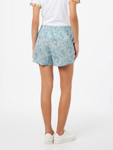 Frau Baumwolle Joanna Luise Pull-up-Shorts Meave | HERGESTELLT AUS LIBERTY-STOFF