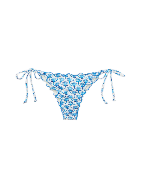 Miami cheeky swim briefs with floral print - MC2 Saint Barth