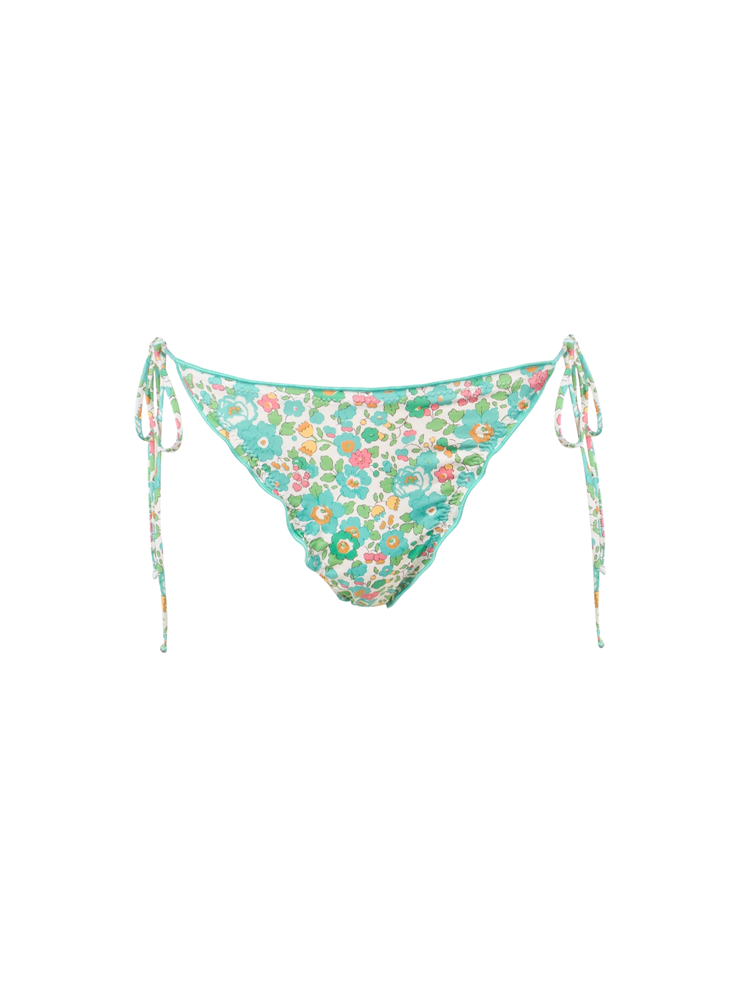 Woman Betsy cheeky swim briefs Miami | MADE WITH LIBERTY FABRIC