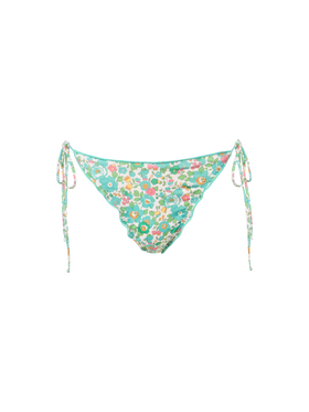Woman Betsy cheeky swim briefs Miami | MADE WITH LIBERTY FABRIC