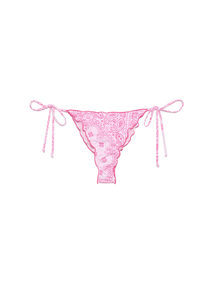 Freche Badehose „Miami“ mit Bandanna-Print – Klassisches Triangel-Top für Schütze mit Bandanna-Print
