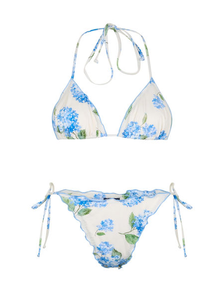 ワンピース水着 MC2 SAINT BARTH Sagittarius Bikini Top with embroidery Rosa Sagittarius women's cotton top sag0004 Pink | Caposerio.com