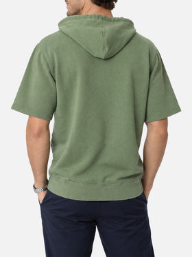 Sudadera de manga corta verde Mike 