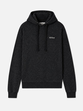 Black Mindy lurex hoodie