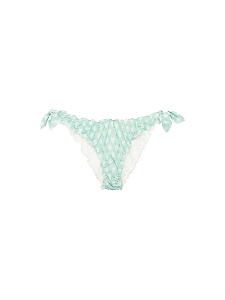 Klassischer Triangel-Bikini Sagittarius Moon mit Blumenprint