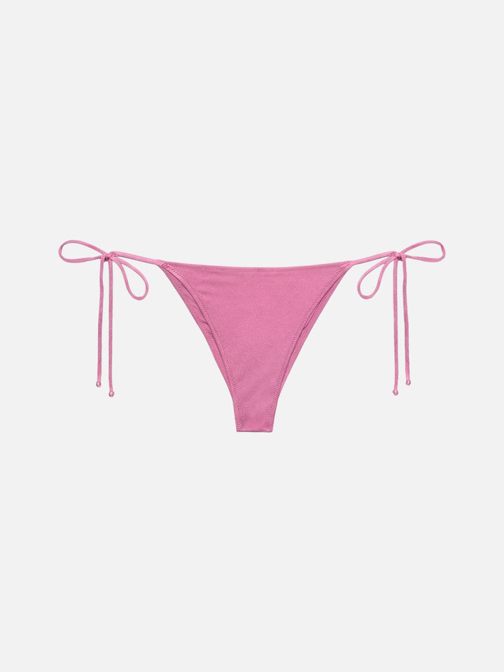 Sliding triangle bikini Annabelle Marielle with pink rhinestones