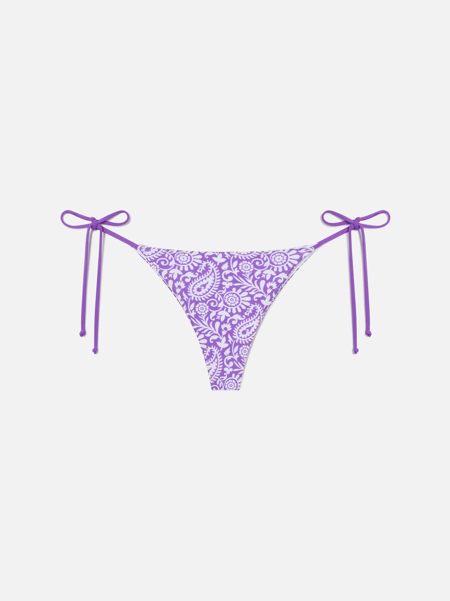 Bas de bikini Marielle à imprimé paisley 