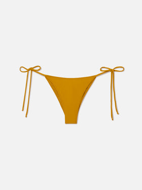 Braguita de bikini Marielle color liso ocre 