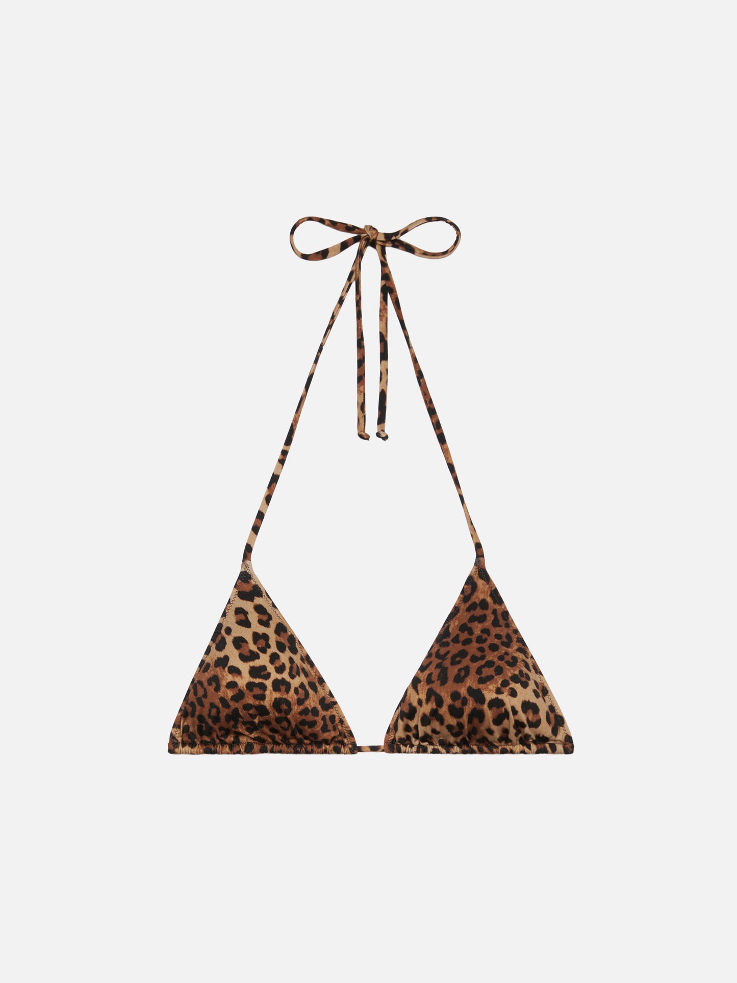 Leah Badeanzug mit Triangel-Oberteil und Animalier-Print