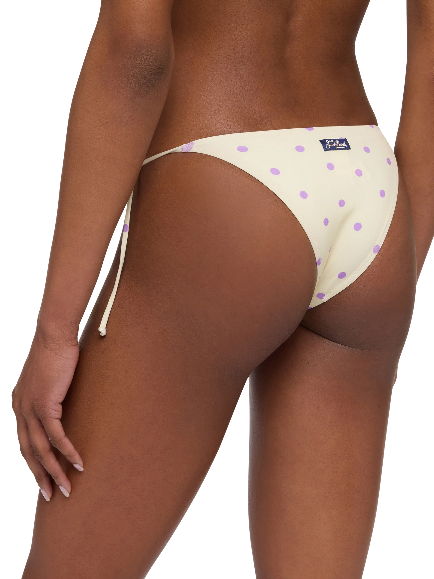 Marielle slip mare classico con stampa a pois