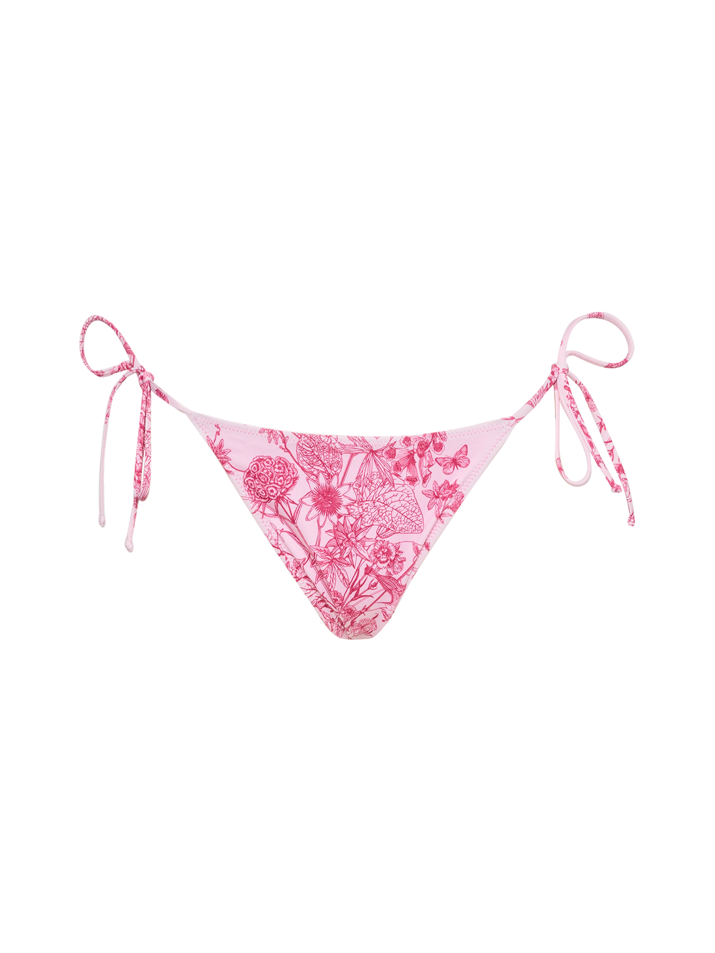 Marielle classic swim briefs with toile de jouy print