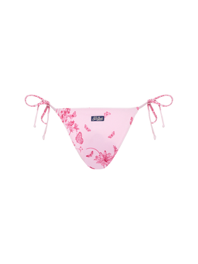 Marielle classic swim briefs with toile de jouy print