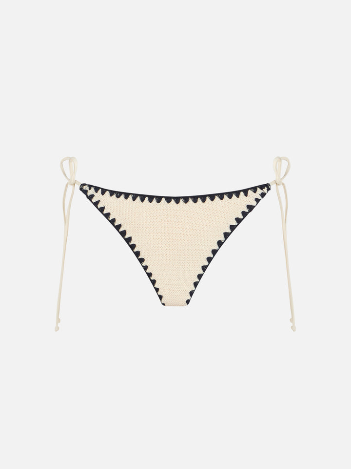 Bikini triangle en crochet pour femme Leah Marielle 