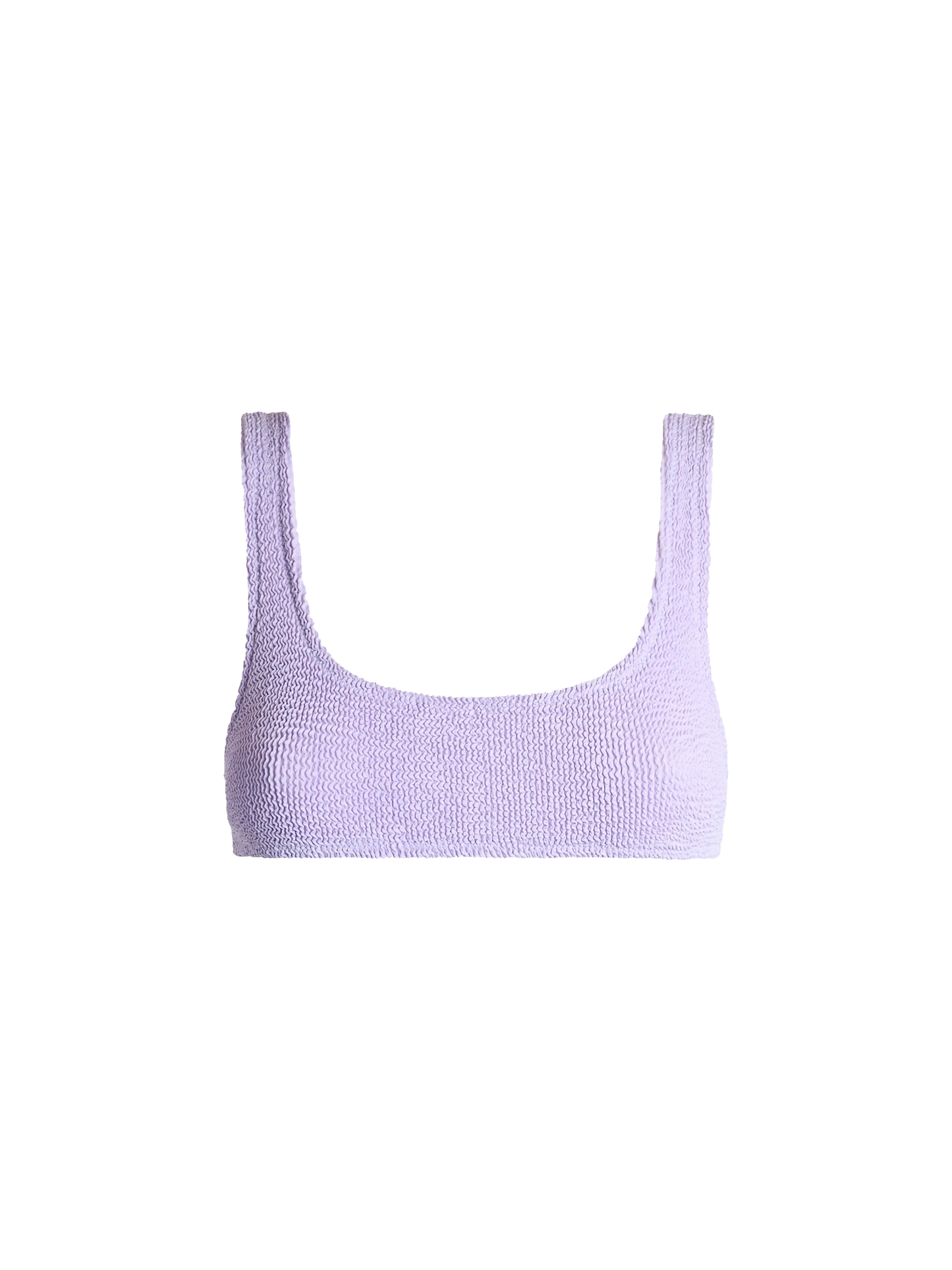 Woman lilac classic crinkle bralette Naima