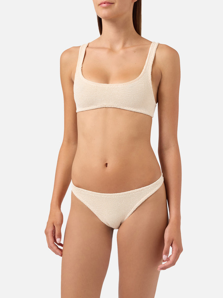 Bikini beige arrugado Naima Naomi 