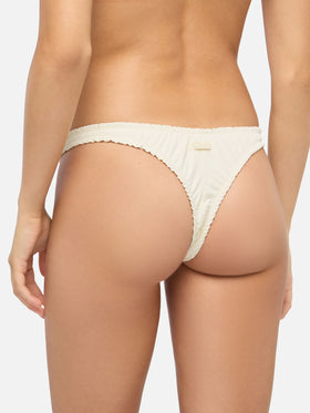Nalu cremefarbener, frechster Badeslip – Paloma Cream Scoop Bralette