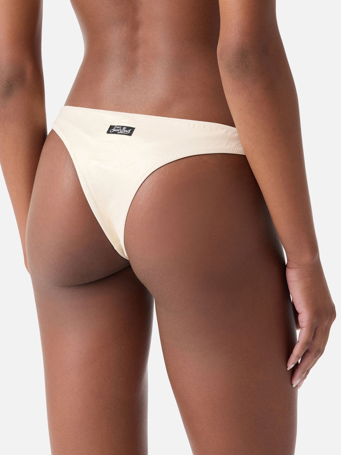 Bikini bralette Sadie Naomi en lamina gold 