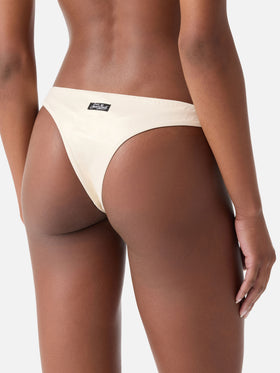 Bikini bralette Sadie Naomi en lamina gold 