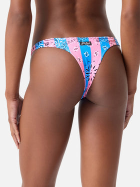 Cheeky swim briefs Naomi with bandana print
