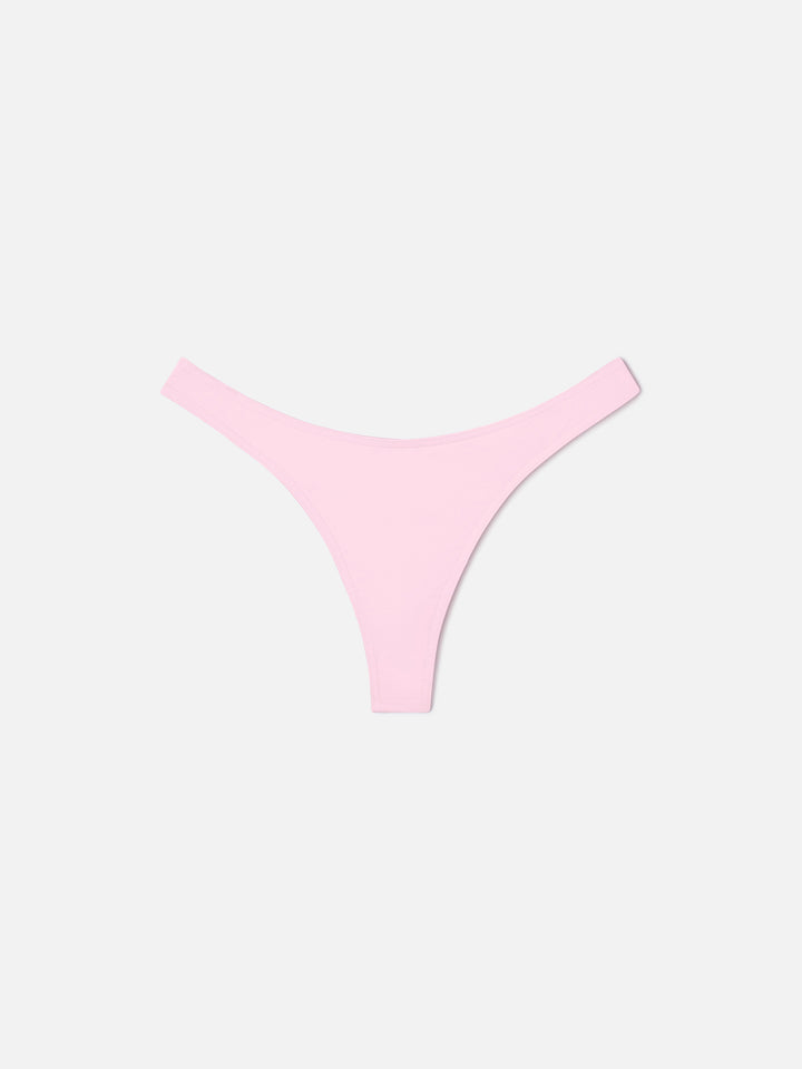 Bikini balconette Amira Naomi rosa claro de color liso 