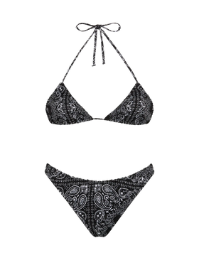 Triangel-Bikini Nilly Nalu mit Bandanna-Print