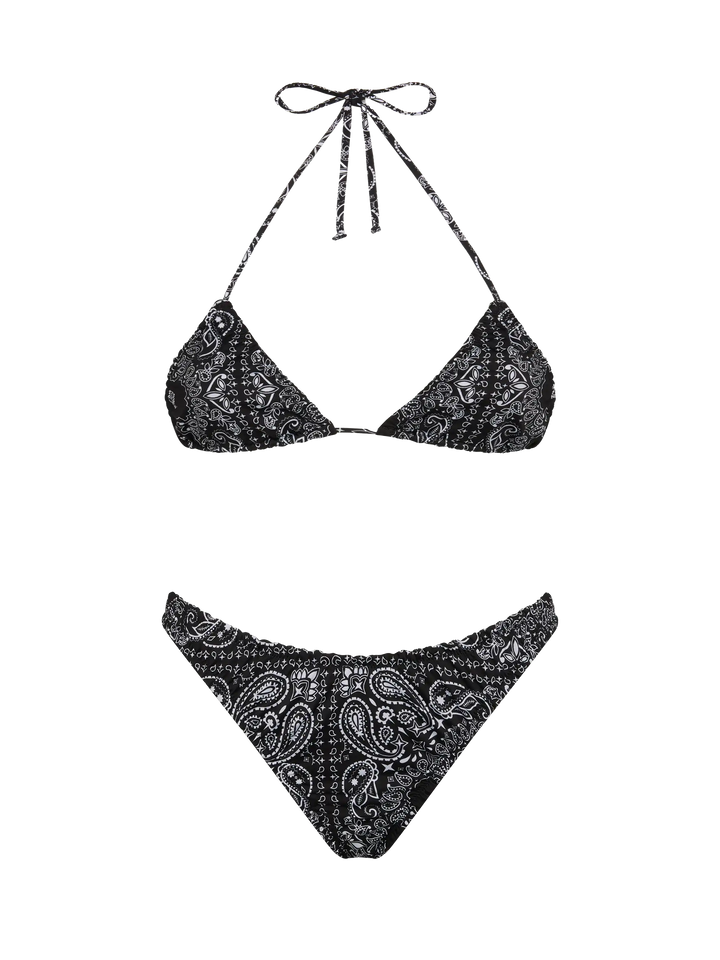 Bikini a triangolo Nilly Nalu con stampa bandana