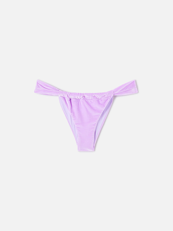 Slip bikini Noelle in tessuto lurex