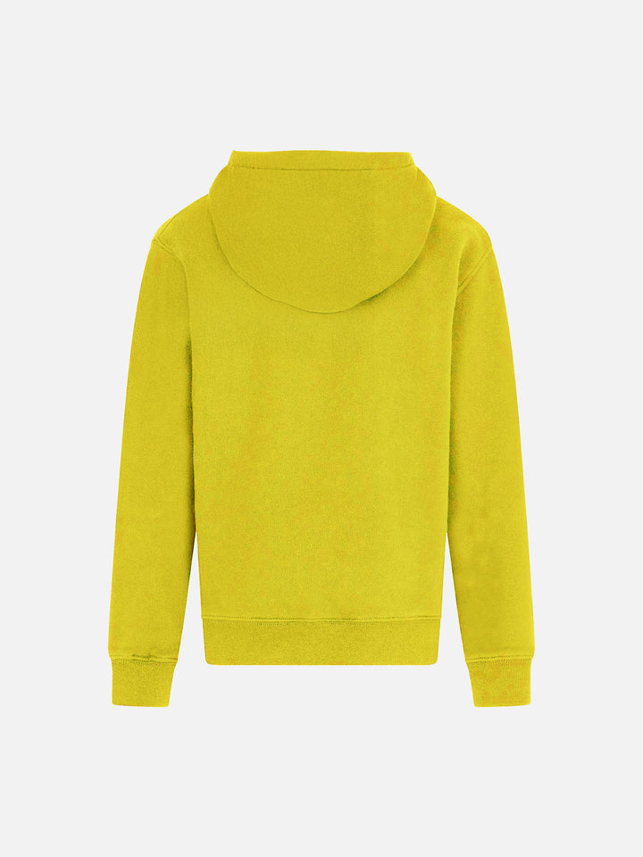 Felpa con cappuccio in cotone Oliver con ricamo St. Barth