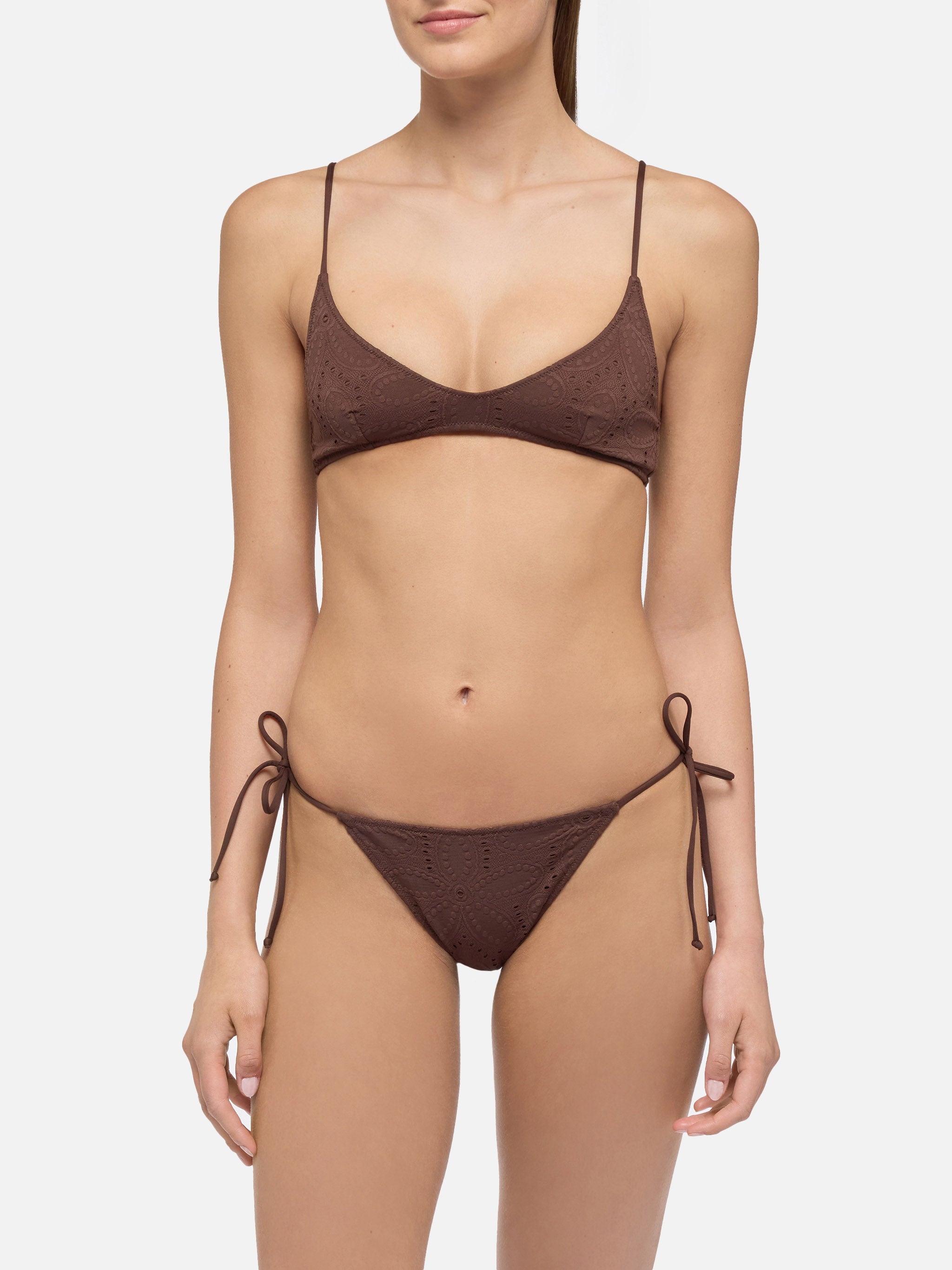 ビキニ MC2 SAINT BARTH Paloma sangallo lace bikini top Paloma sangallo lace bikini top MC2 SAINT BARTH - Nugnes1920