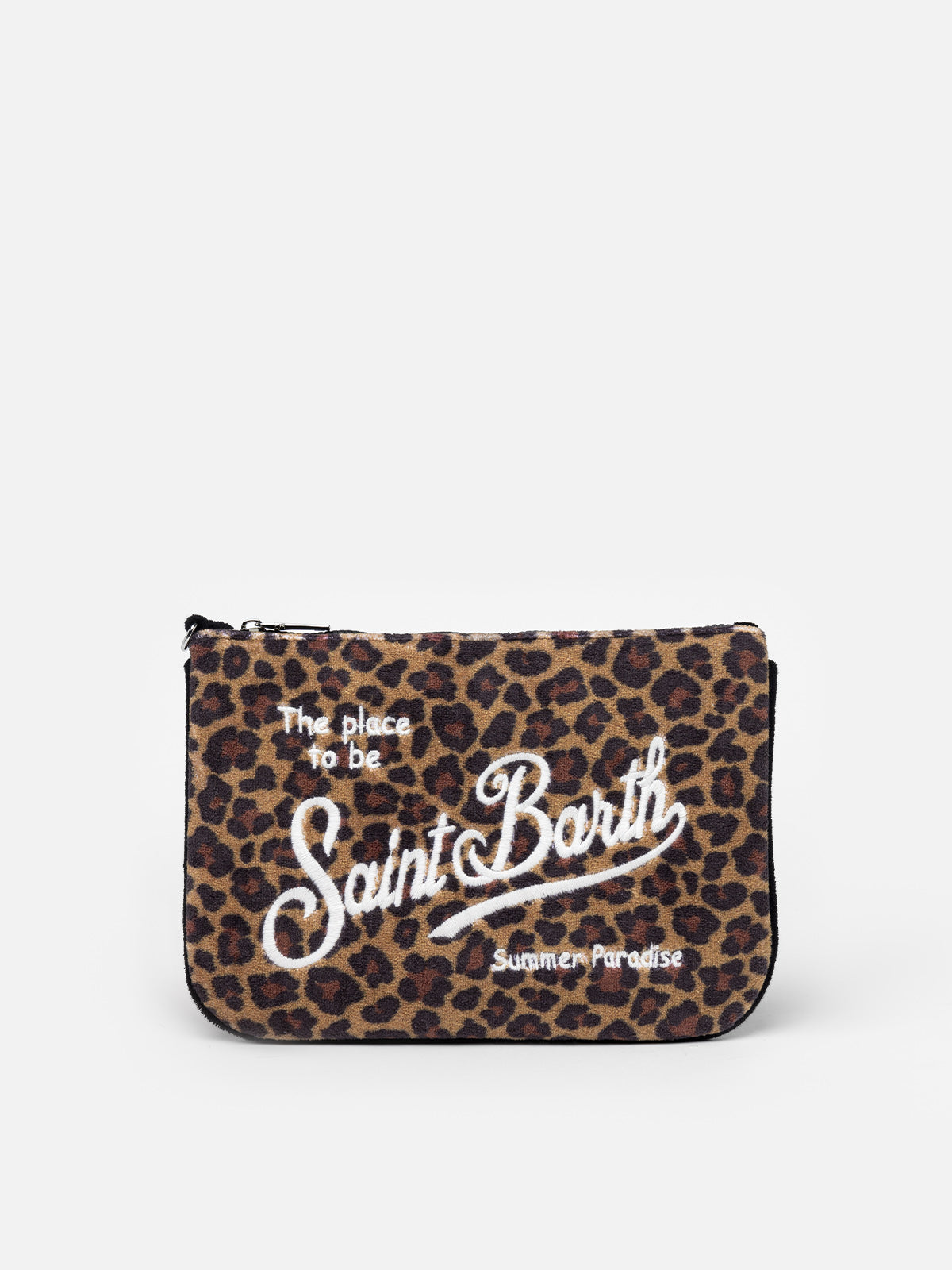Animalier terry Parisienne Sponge pouch bag